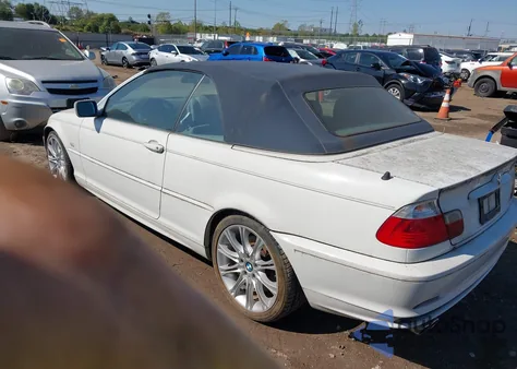 2003 BMW 330Ci z USA, uszkodzony, nr VIN WBABS53473JU99065